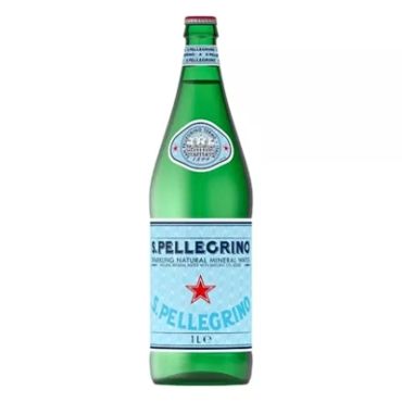 San Pellegrino Natural Sparkling Water Glass 1ltr (12 X 1 Liters)